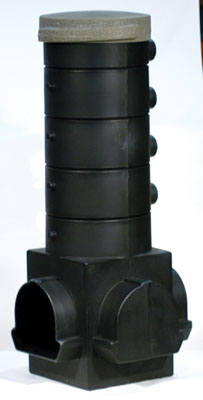 WETLAND FILTRATION:  Snorkel Vault